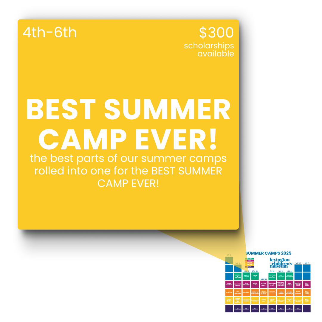August 3 -7: best summer camp ever! (4-6) - logo
